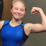 Teen muscle girl Gymnast Lexie